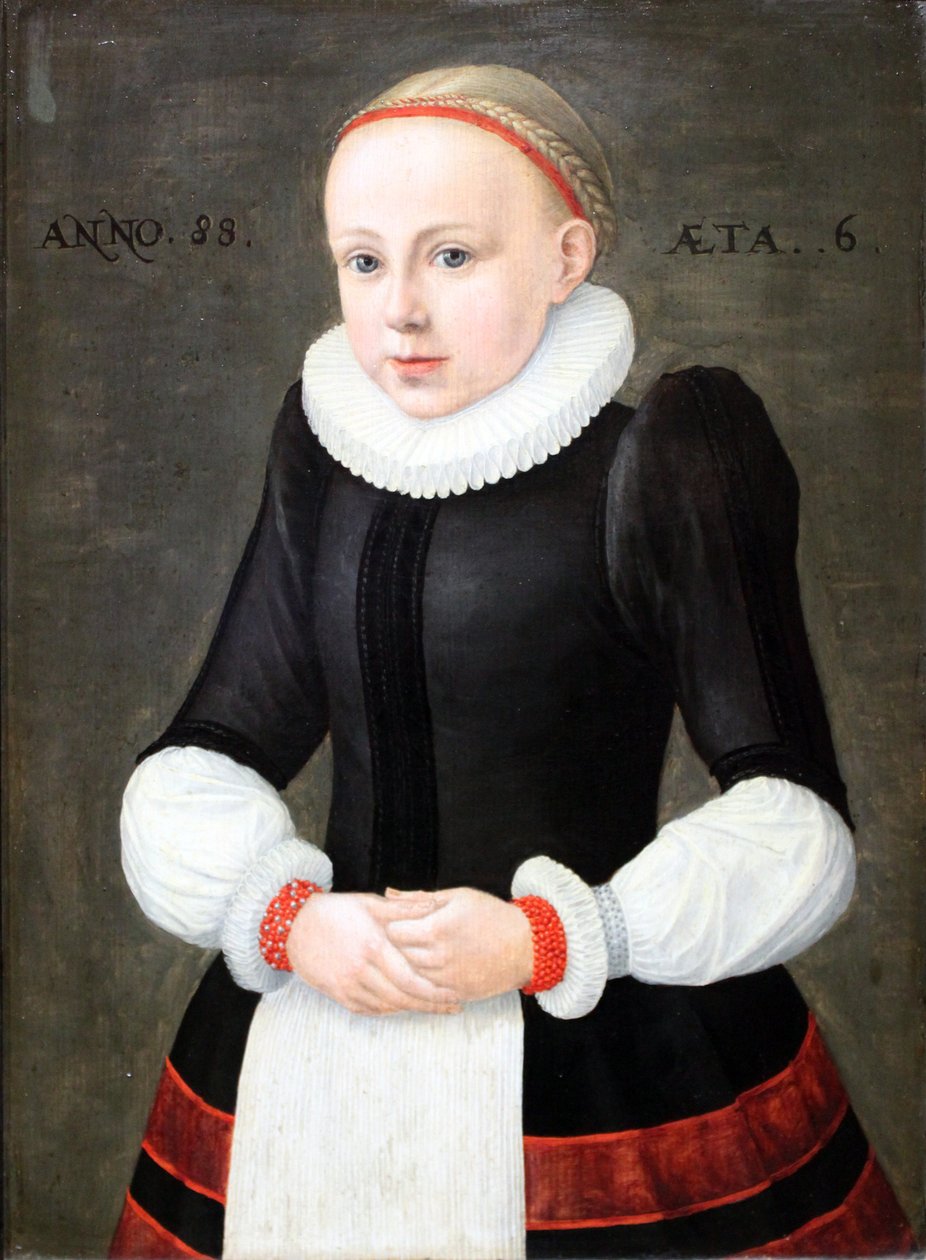 Portrait of Susanna Völker by Unbekannt Unbekannt