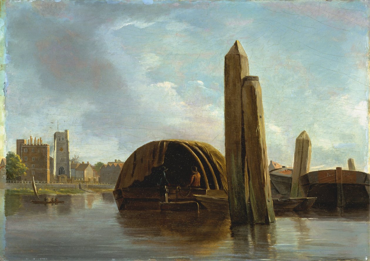 A View of Lambeth by Unbekannt Unbekannt