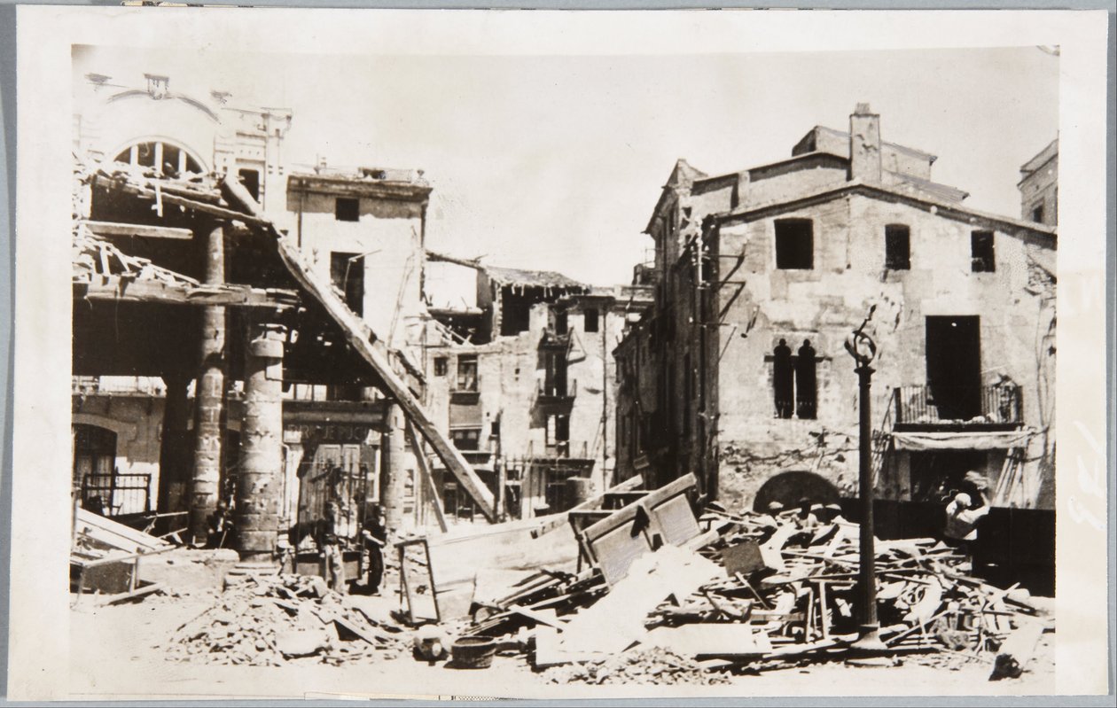 After the Bombings in Granollers by Unbekannt Unbekannt