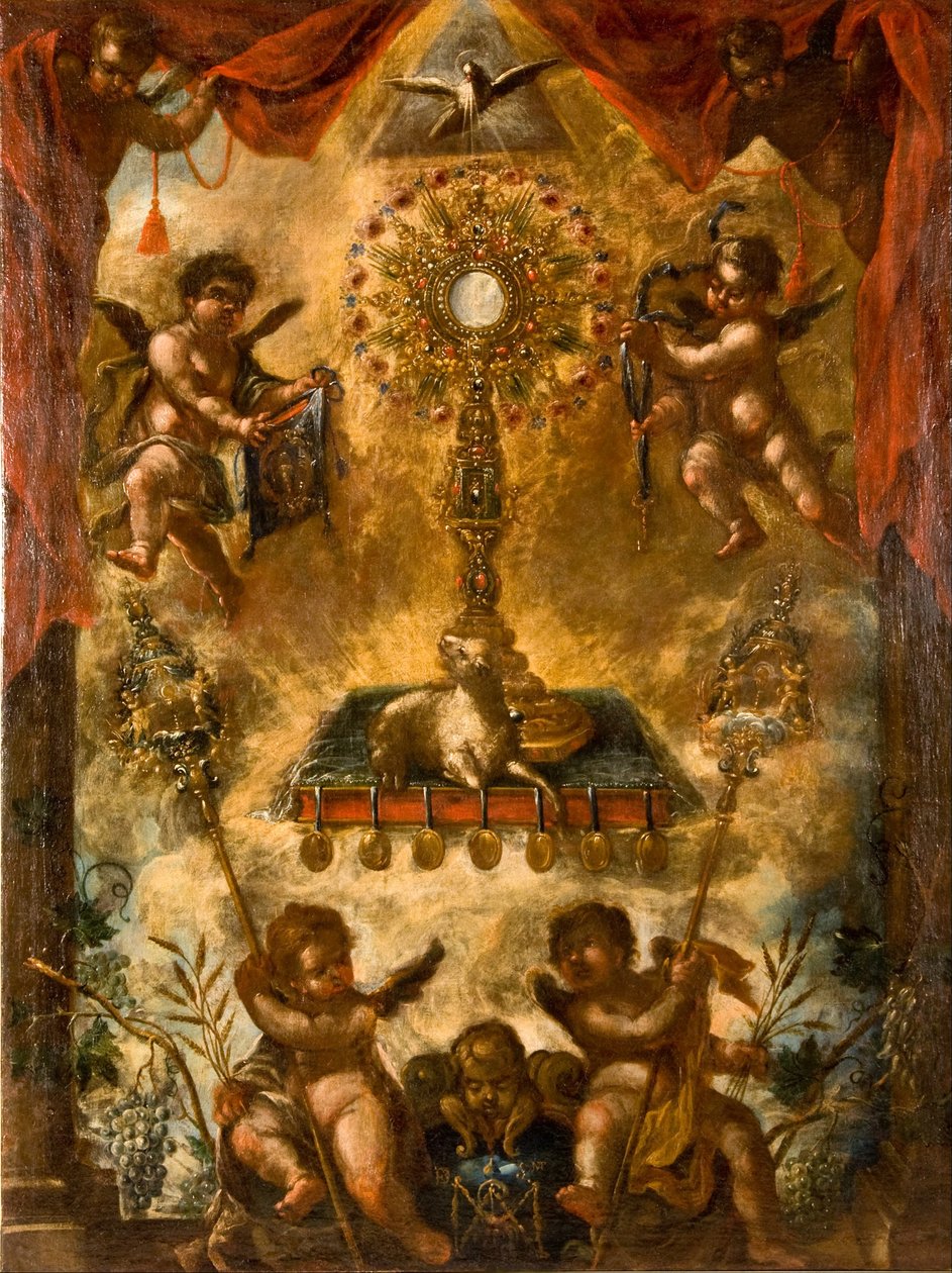 Allegory of the Eucharist by Unbekannt Unbekannt