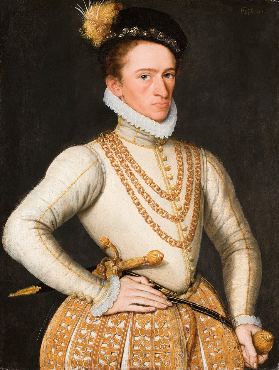 Portrait of an Unknown French Nobleman by Unbekannt Unbekannt