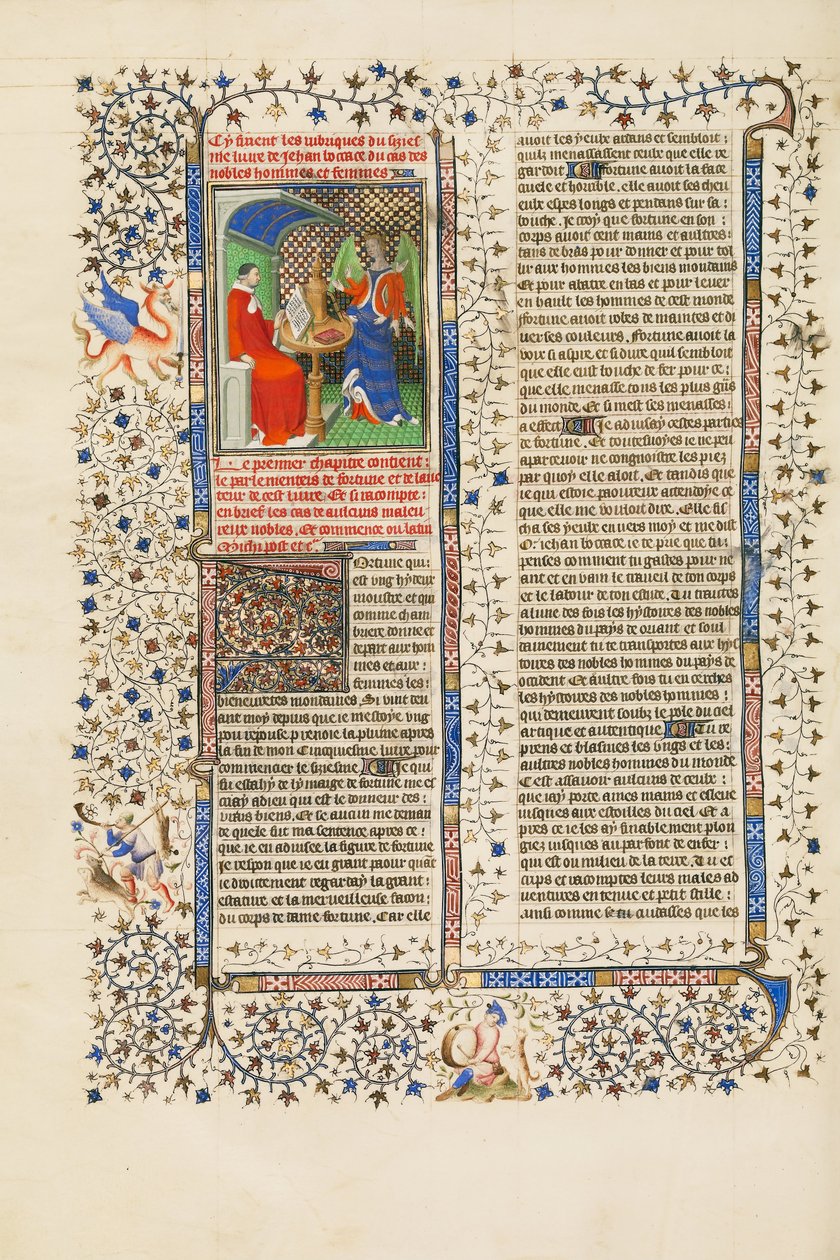 Boccaccio and Fortune by Unbekannt Unbekannt