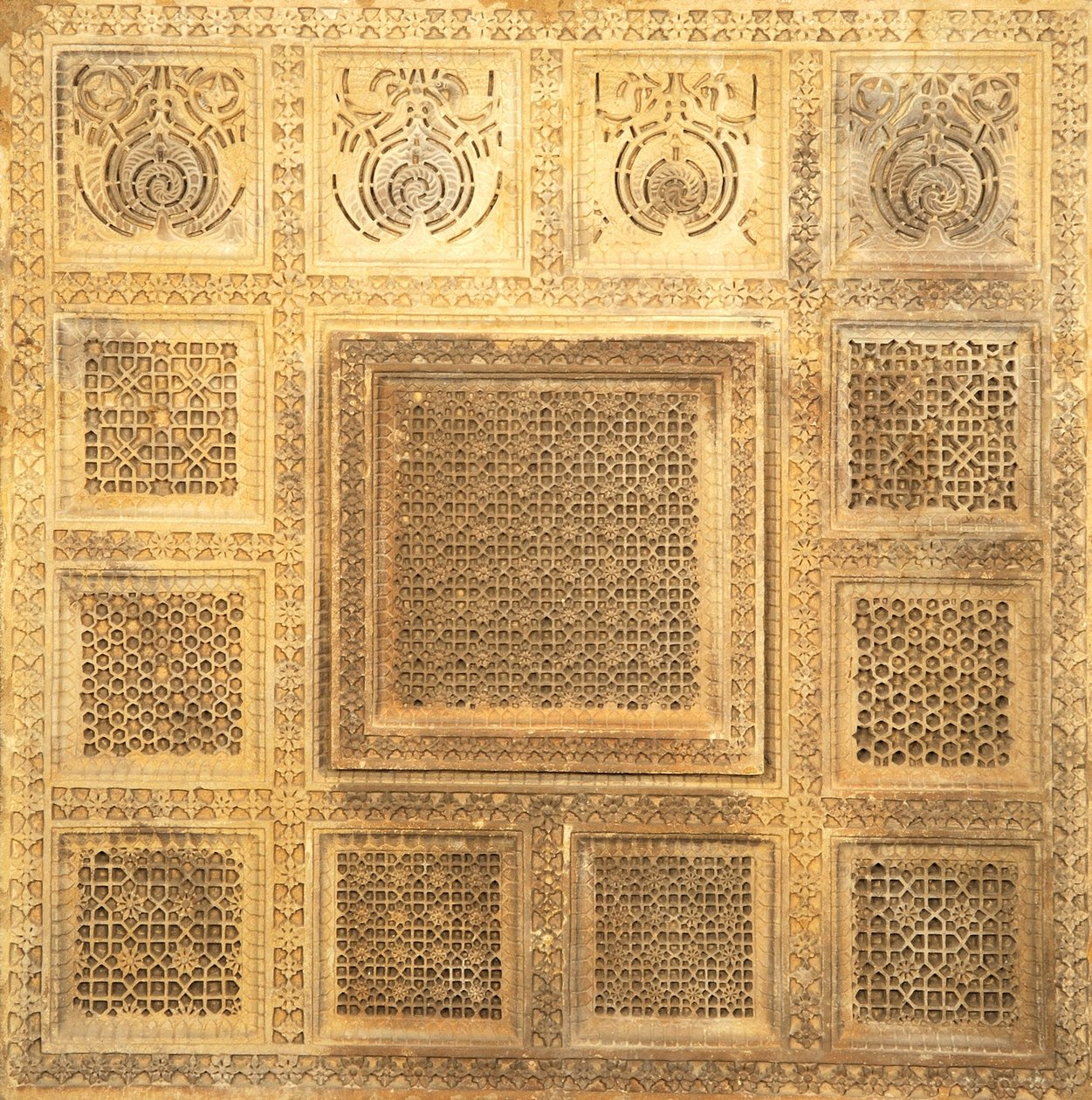 Carved Sandstone Panel by Unbekannt Unbekannt