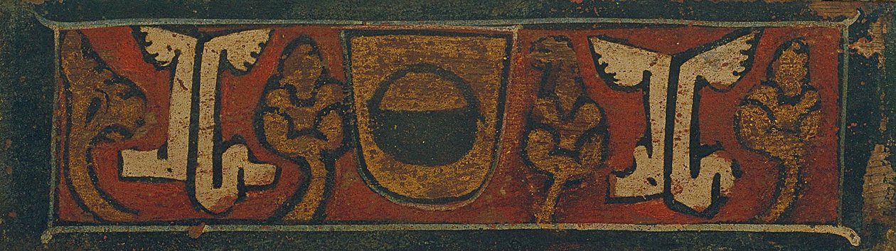 Ceiling Panel with the Coat of Arms of the Caldes Family by Unbekannt Unbekannt