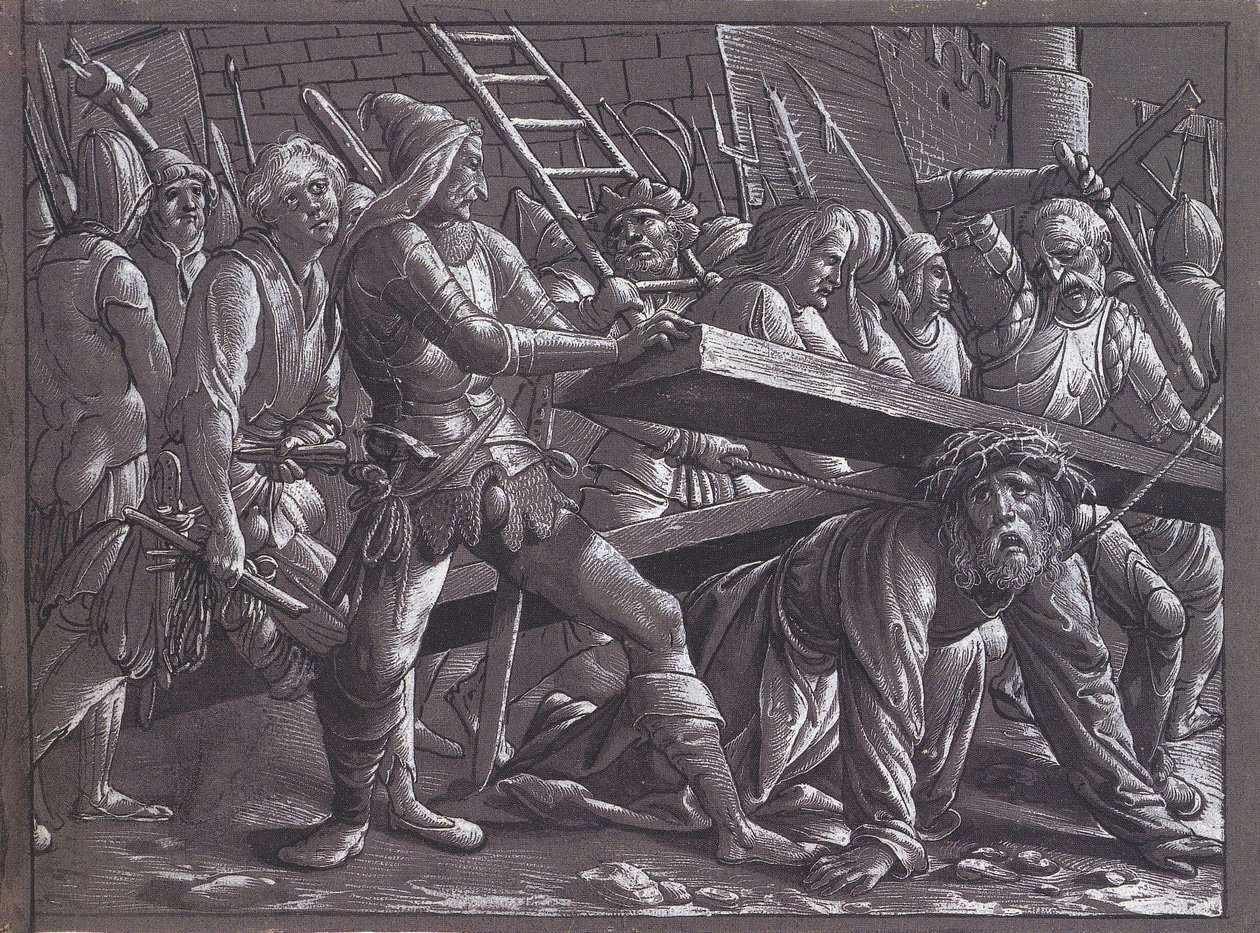 Christ Carrying the Cross by Unbekannt Unbekannt