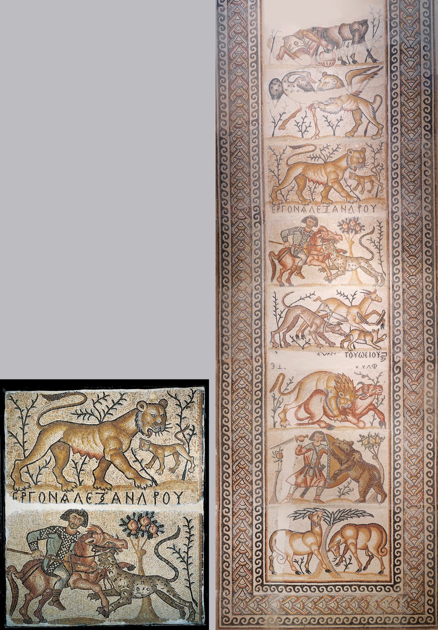Church Aisle Mosaic by Unbekannt Unbekannt
