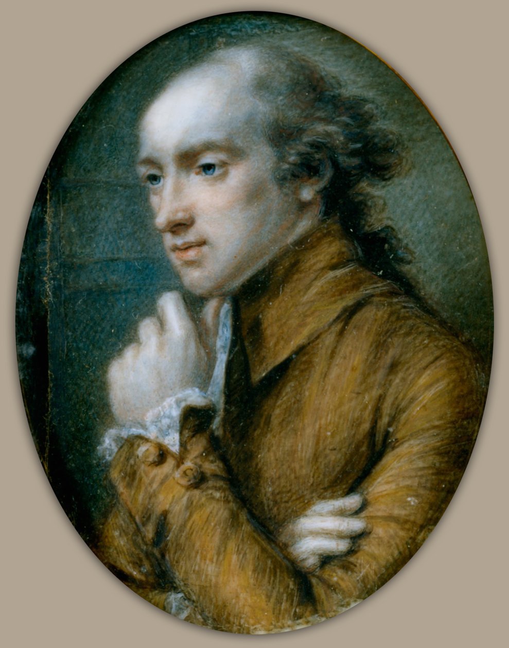 Portrait of a Man (formerly called Stanislaus II Augustus, King of Poland) by Unbekannt Unbekannt