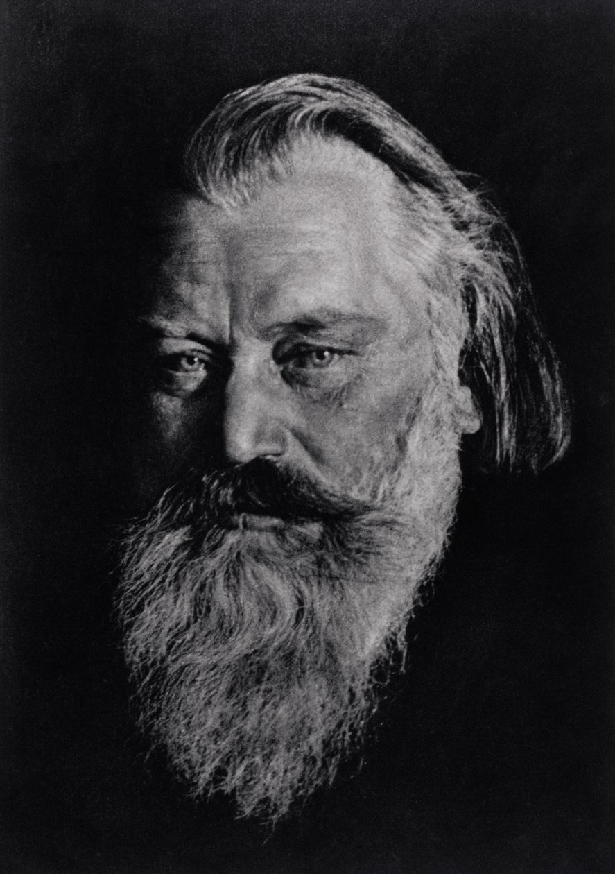 Johannes Brahms by Unbekannt Unbekannt
