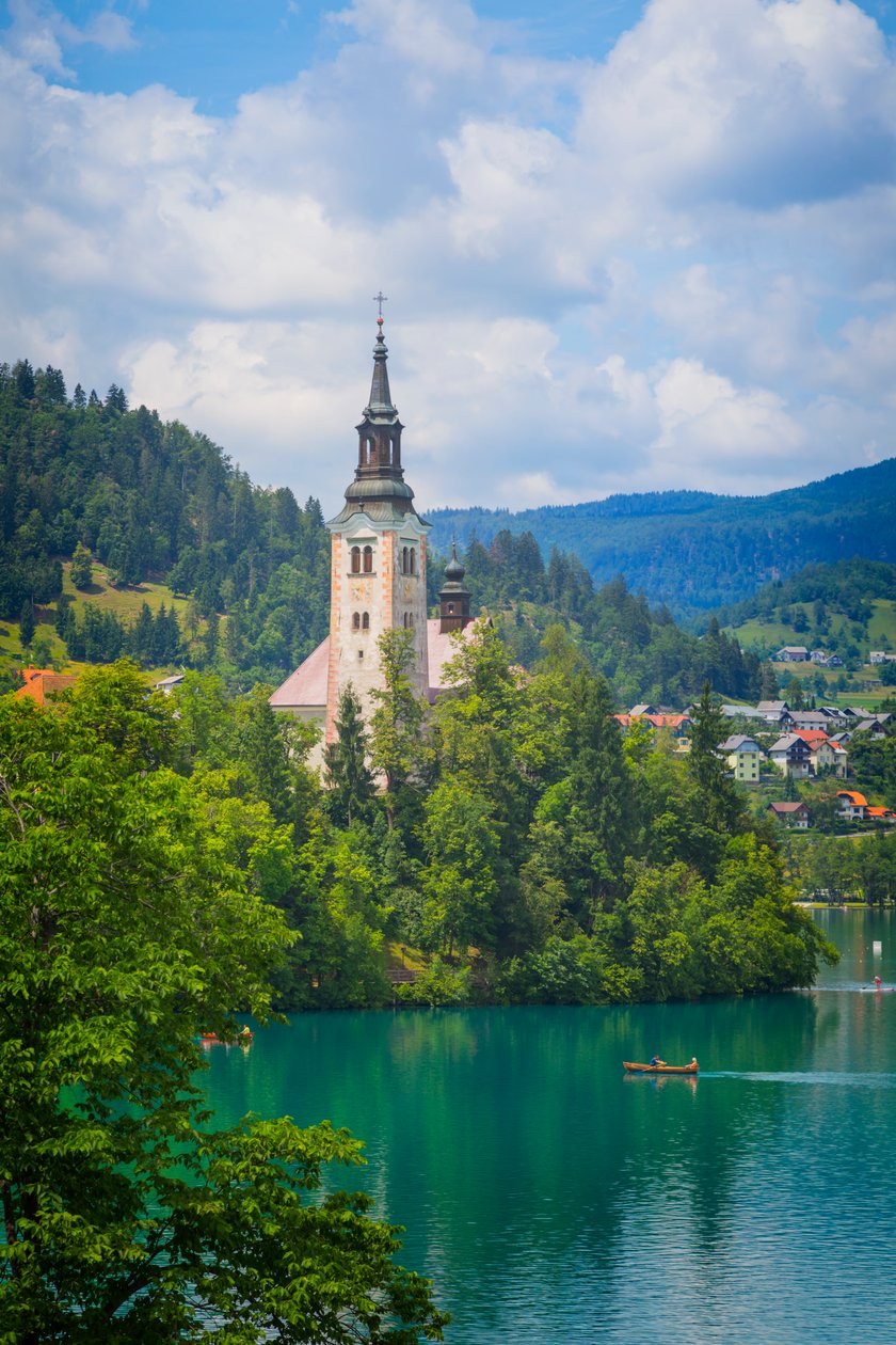 Lake Bled, Slovenia by Unbekannt Unbekannt