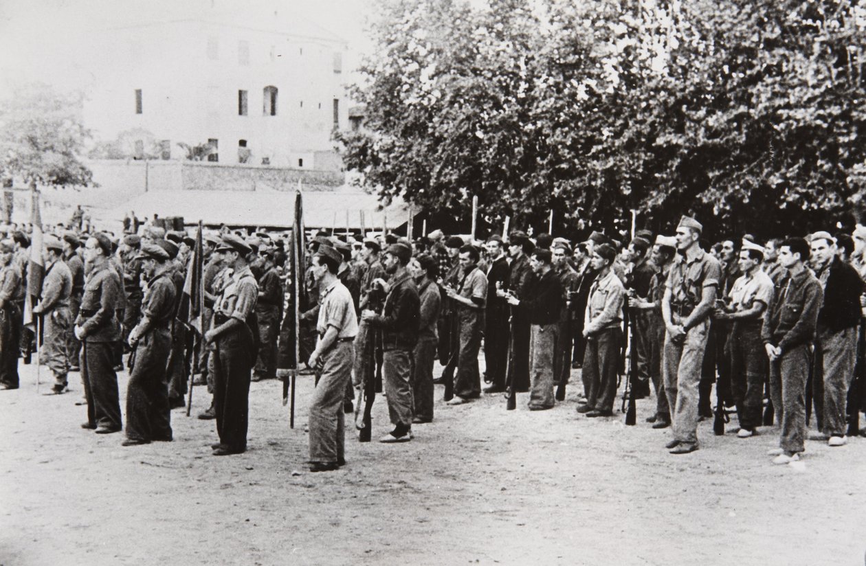 Loyalist International Brigade Disbands, Tortosa by Unbekannt Unbekannt