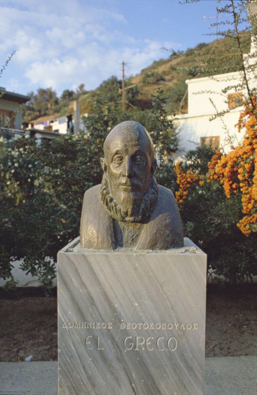 Monument to El Greco by Unbekannt Unbekannt
