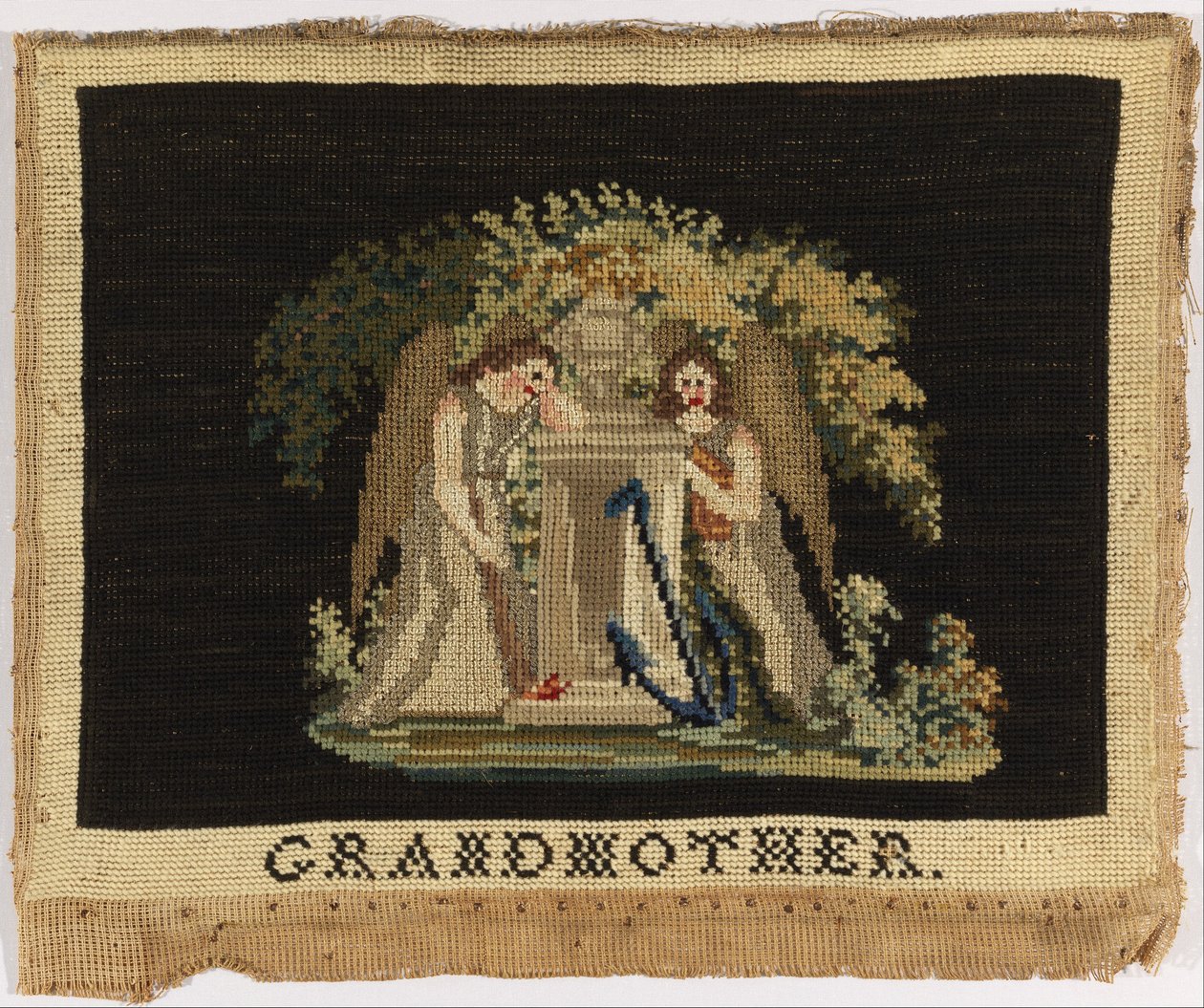 Mourning Sampler by Unbekannt Unbekannt