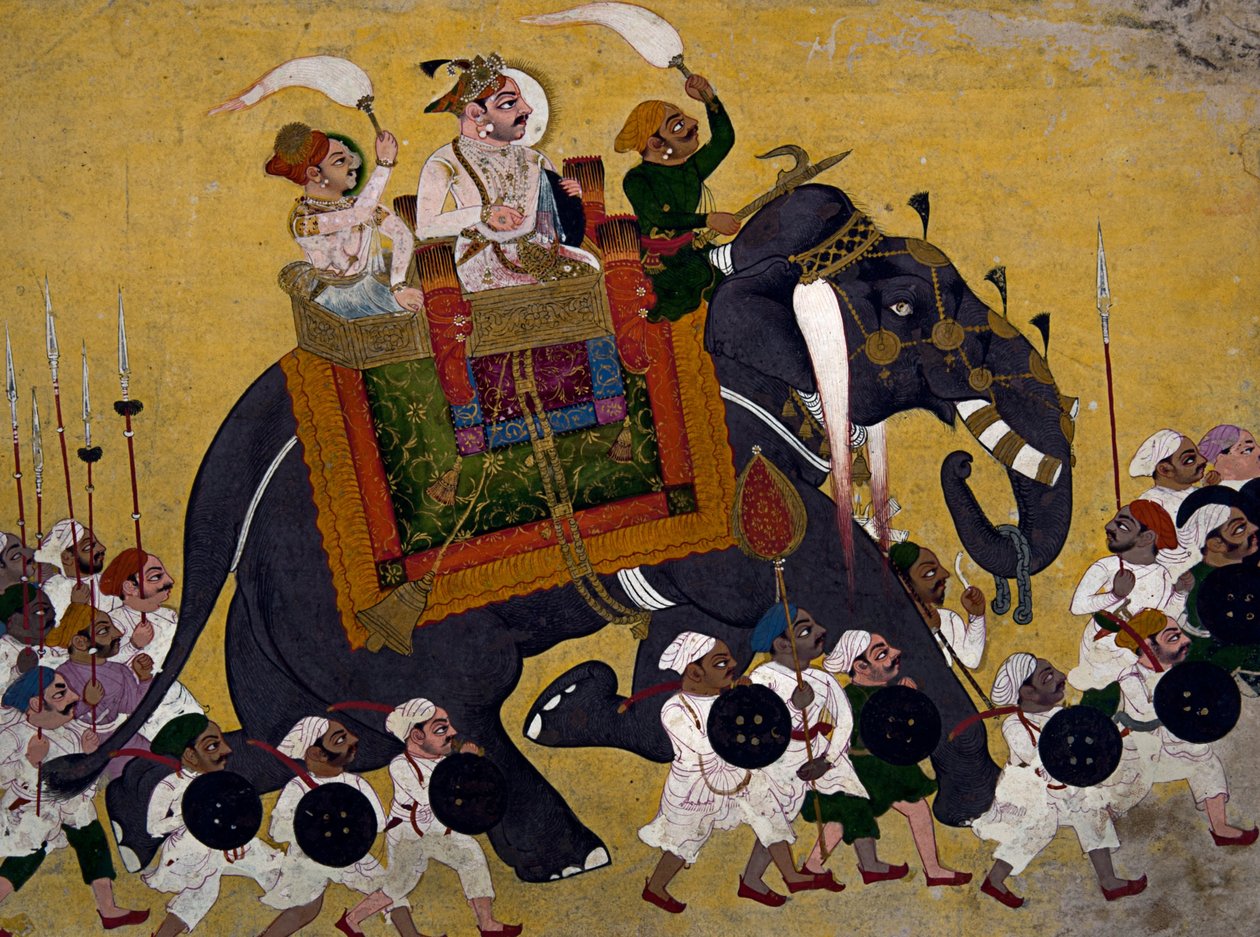 Rao Durjan Sal on a Military Move by Unbekannt Unbekannt