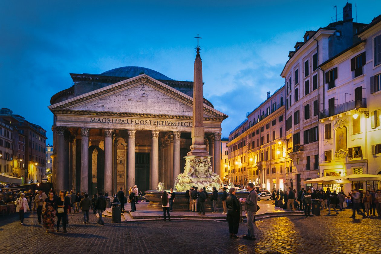 Rome, Italy. The Pantheon by Unbekannt Unbekannt