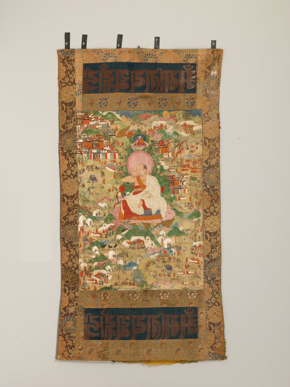 Scenes from the Life of an Unidentified Throne Holder of the Sakya School by Unbekannt Unbekannt
