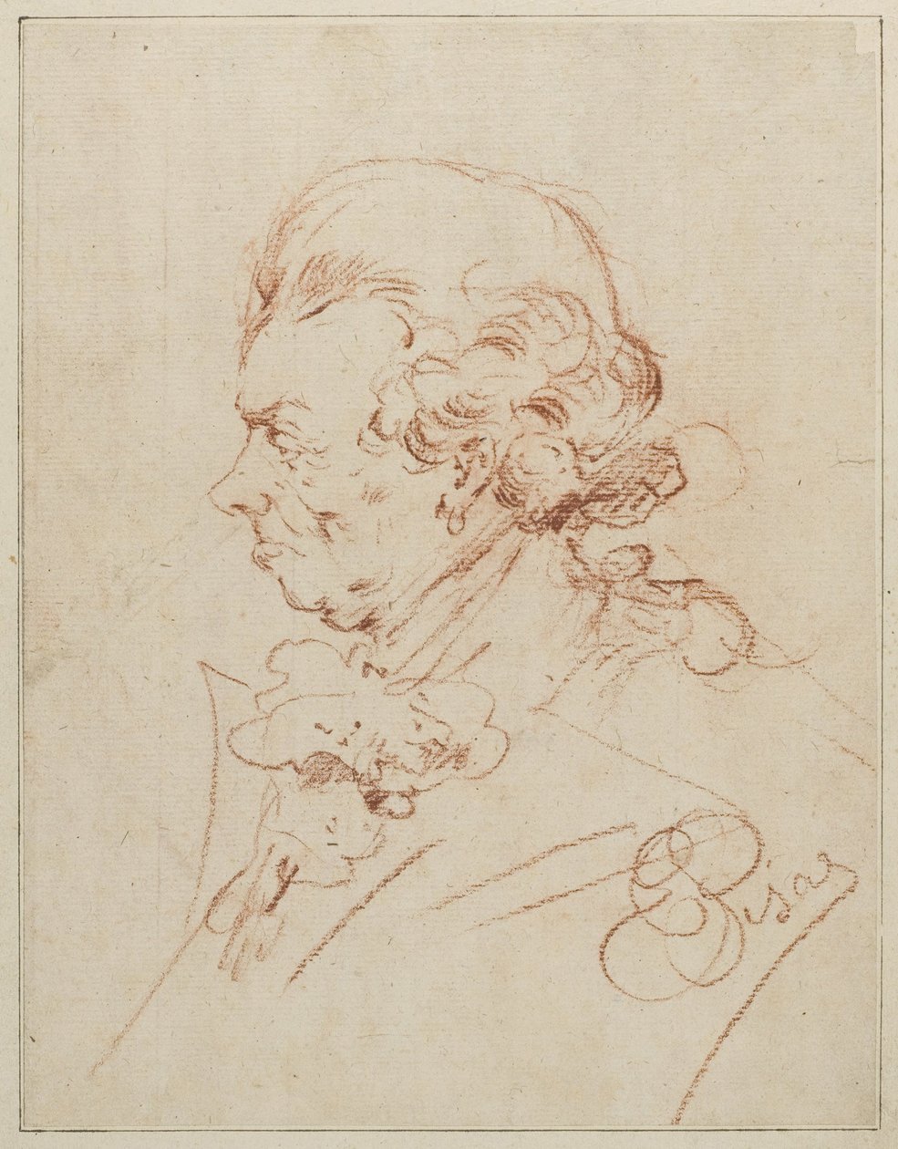 Study for Portrait of a Man by Unbekannt Unbekannt