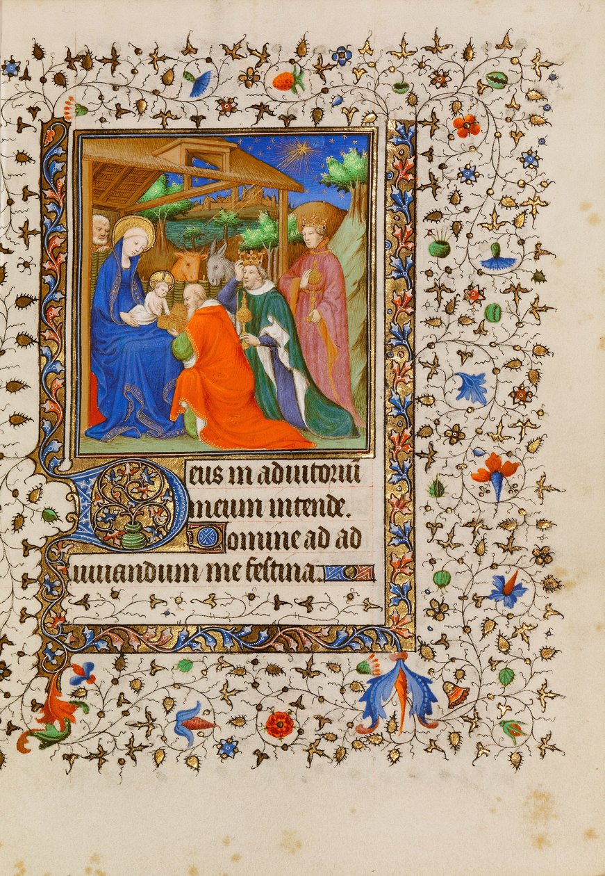 The Adoration of the Magi by Unbekannt Unbekannt