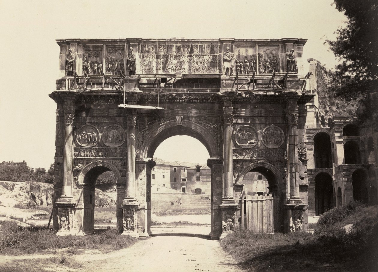 The Arch of Constantine, Rome by Unbekannt Unbekannt