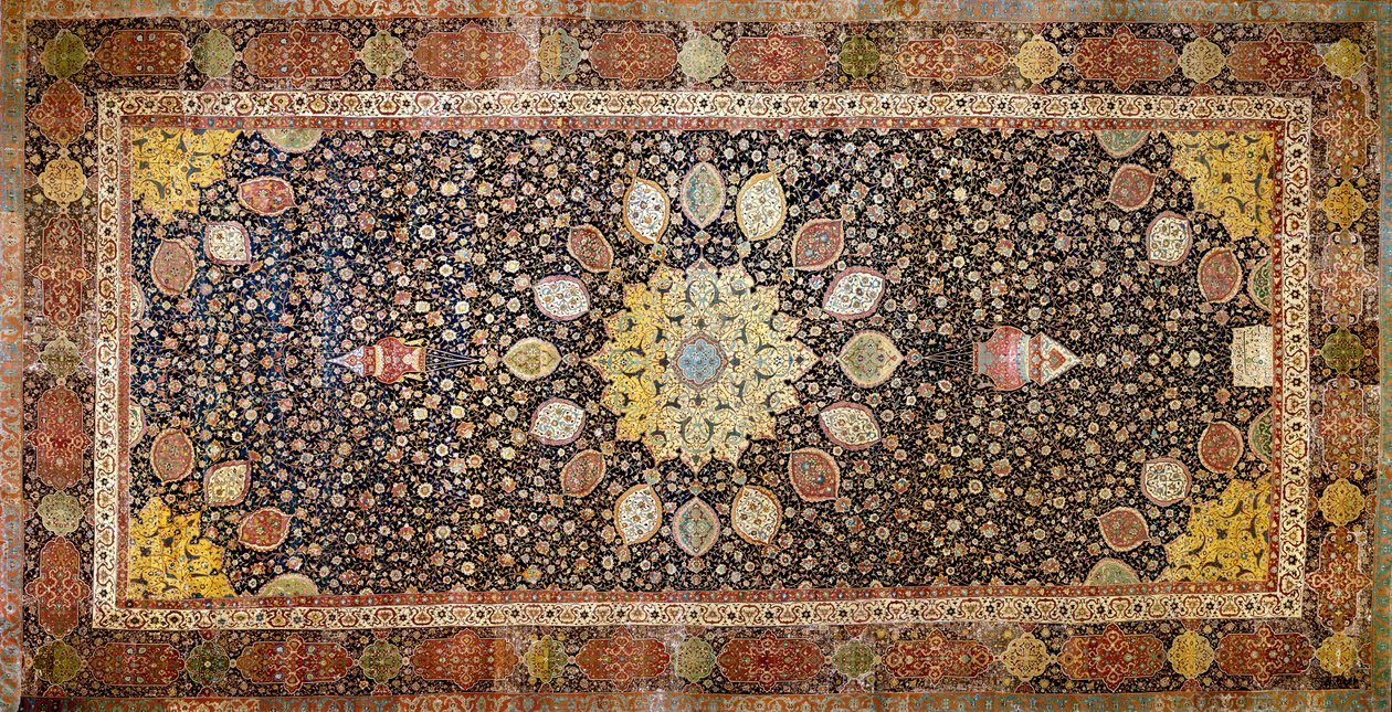 The Ardabil Carpet by Unbekannt Unbekannt