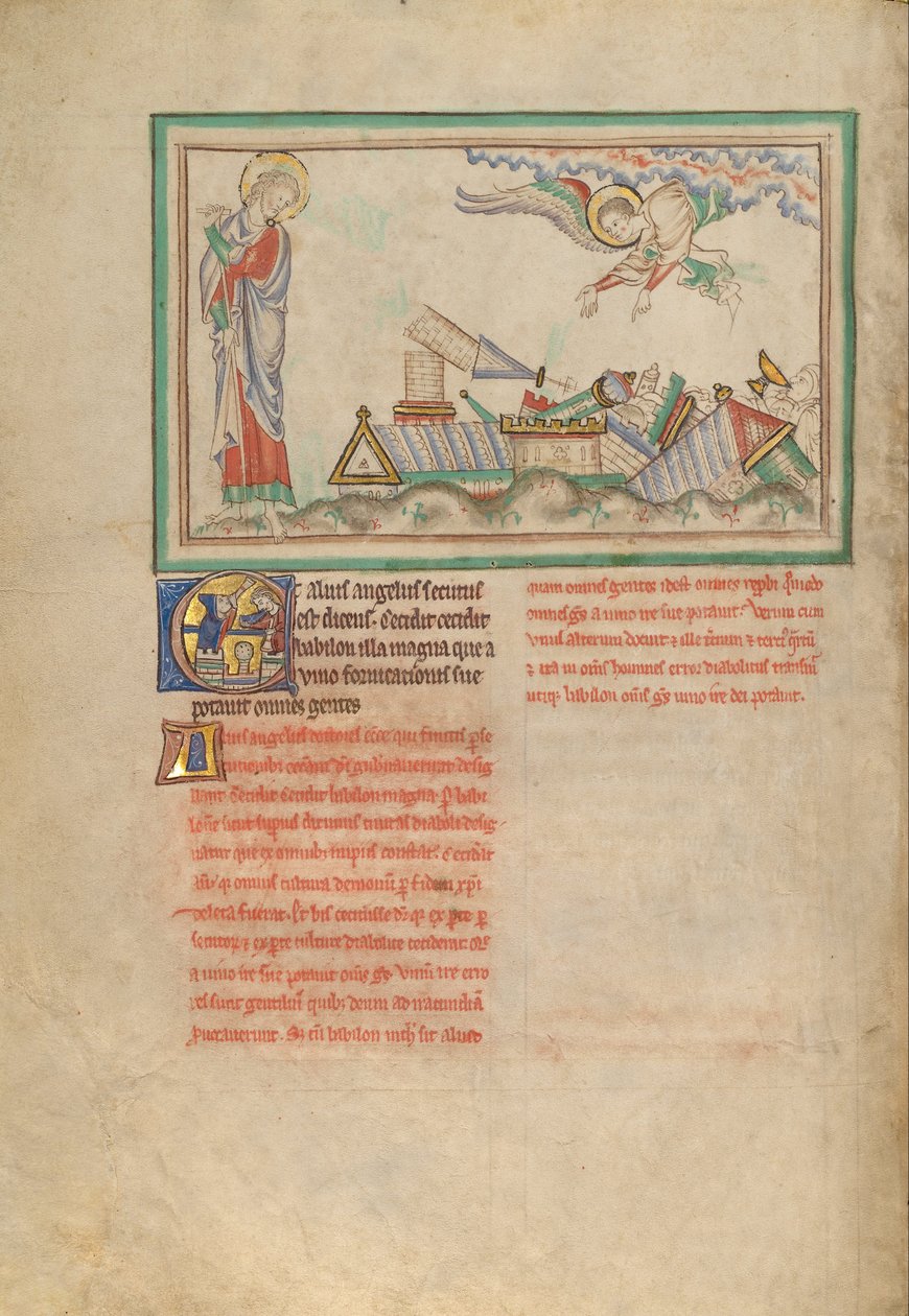 The Second Angel and Babylon Destroyed by Unbekannt Unbekannt
