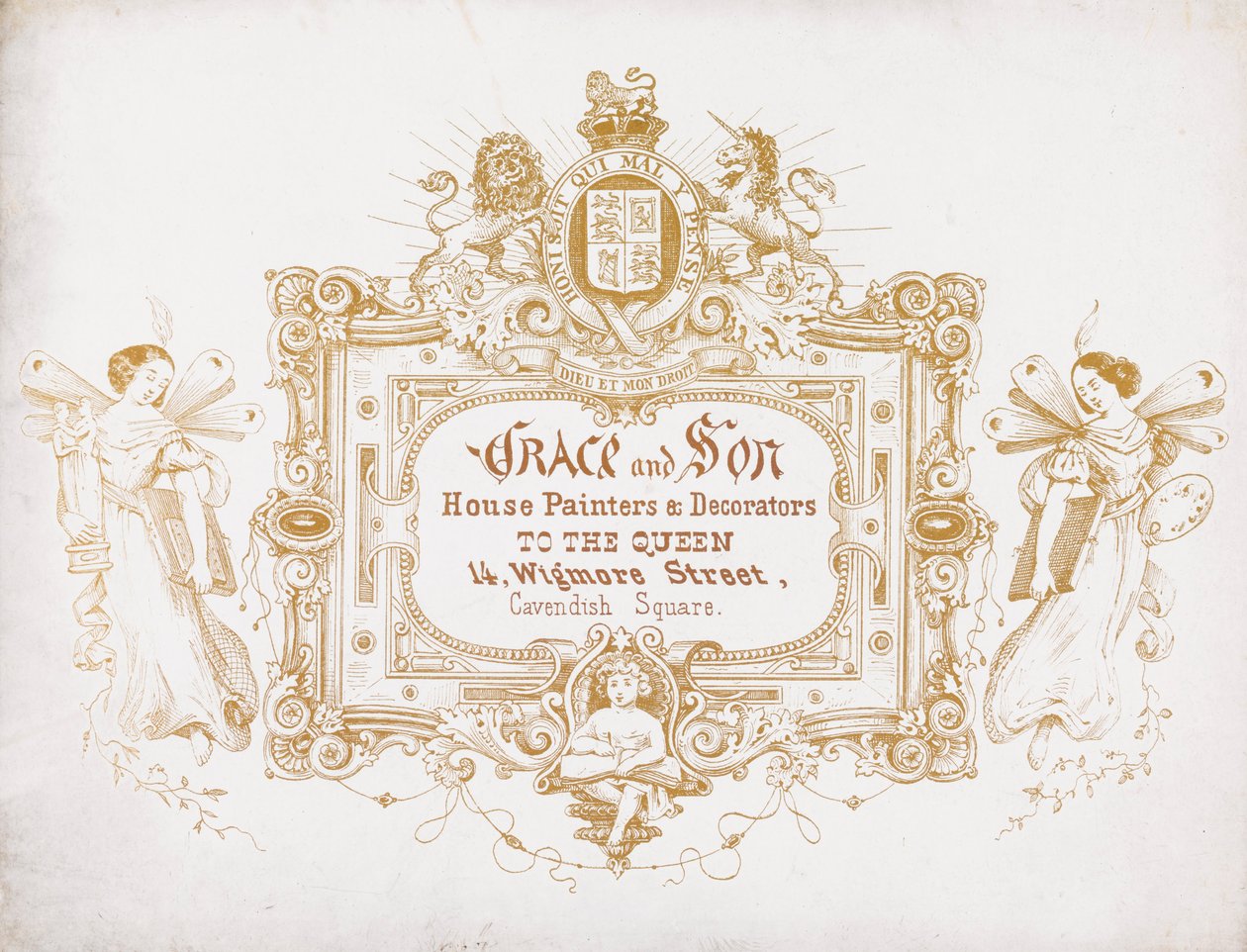 Tradecard, Frederick Crace and Son by Unbekannt Unbekannt