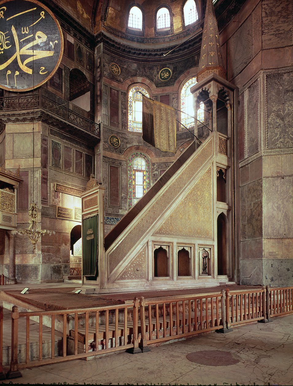 View of the Minbar, 6th Century by Unbekannt Unbekannt