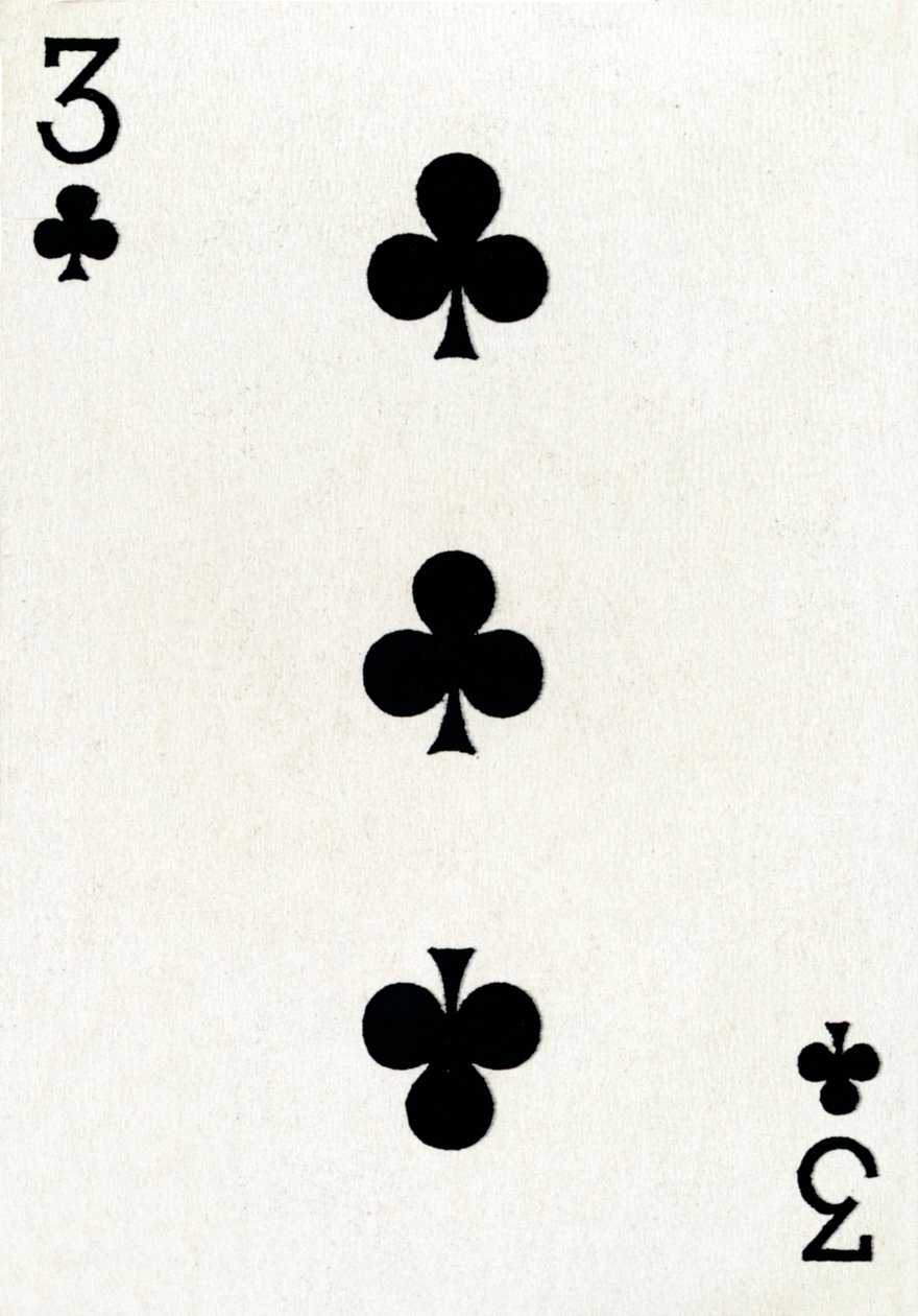 Clubs Cards In A Deck