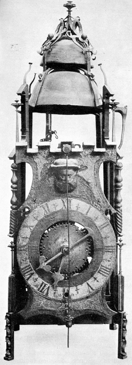 One of the First Clocks by Weight, German Work of the End of the 15th Century: The Measuring of Time by Unbekannt