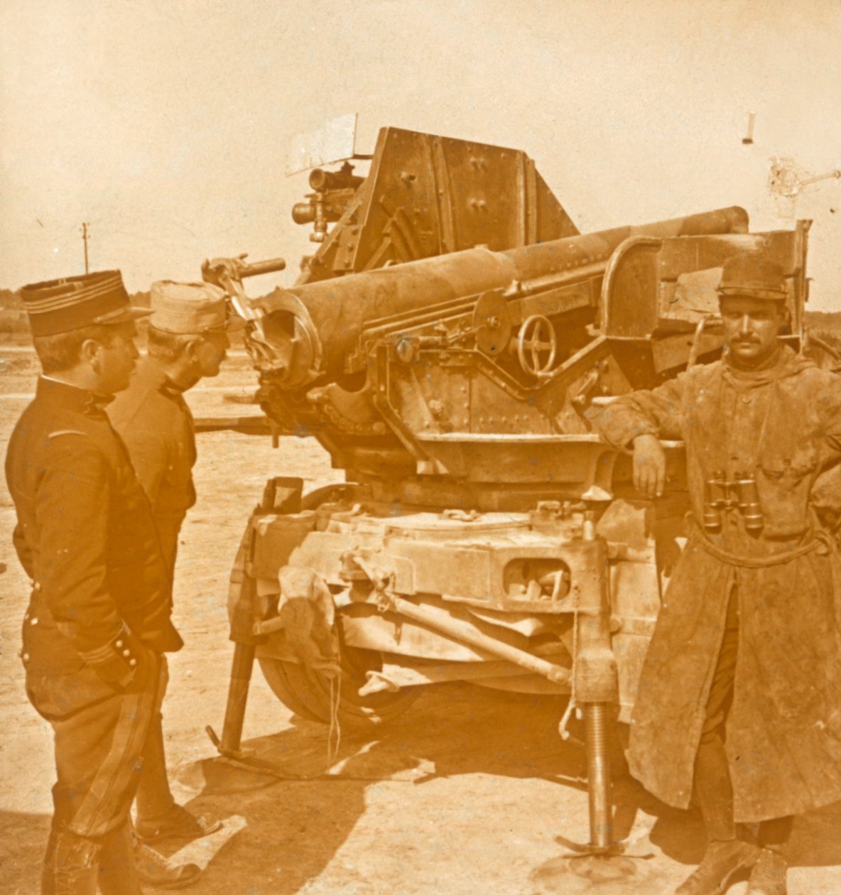 75 automatic anti-aircraft gun by Unbekannt