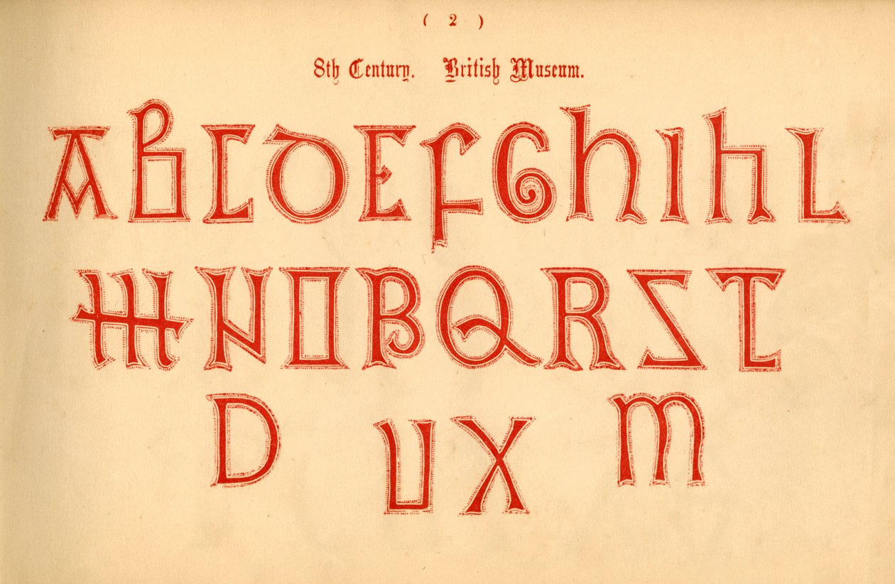 8th Century. British Museum, 1862 by Unbekannt