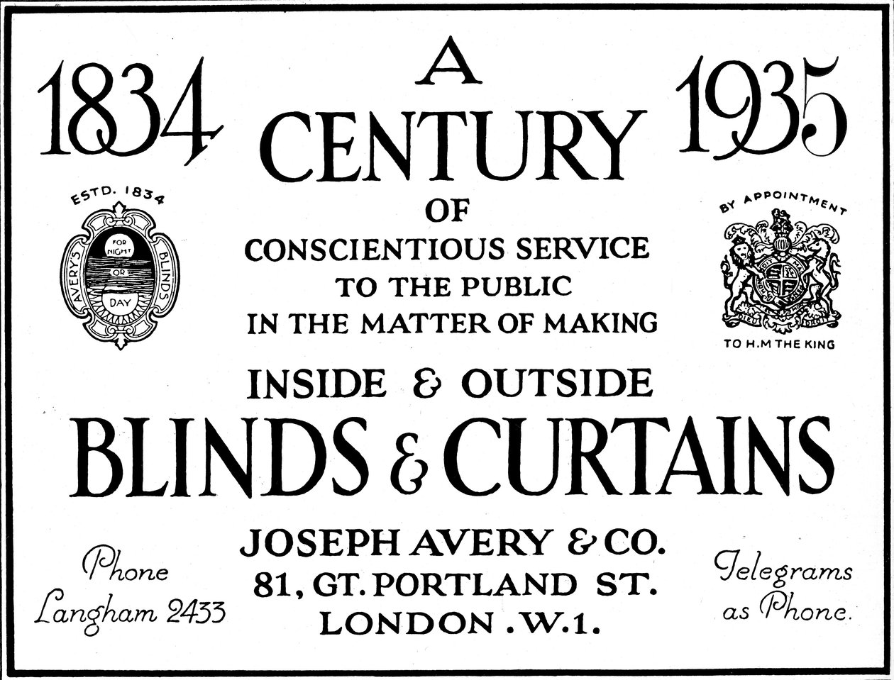 A Century of Conscientious Service To The Public by Unbekannt