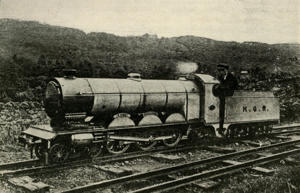 A Locomotive of the Ravenglass and Eskdale Railway by Unbekannt