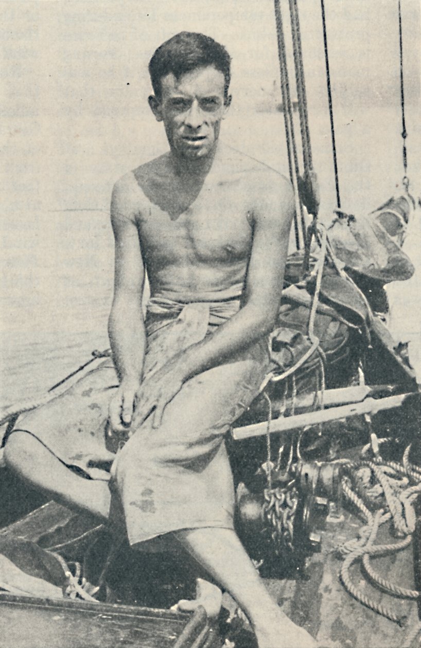 A Modern Ulysses. Gerbault Photographed at Suva, in the Fiji Islands by Unbekannt