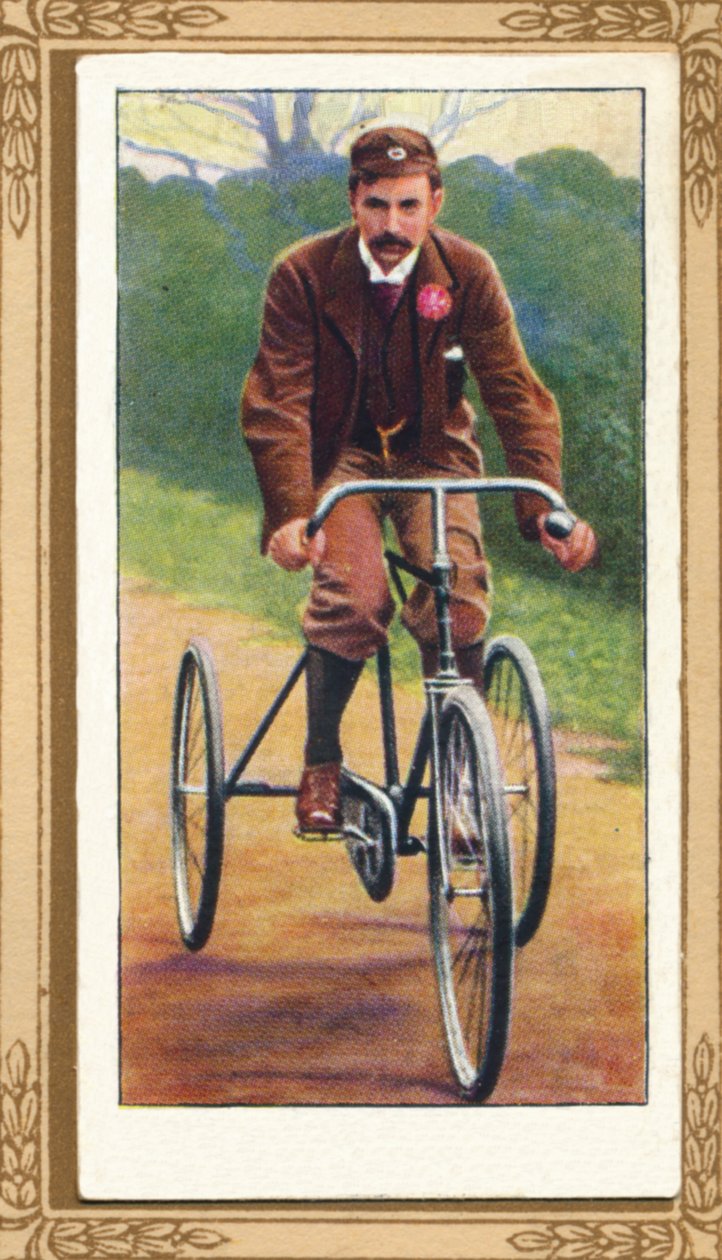 A Notable Tricyclist - F. T. Bidlake by Unbekannt