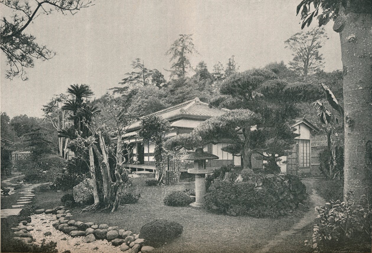 A Private Garden at Yokohama by Unbekannt