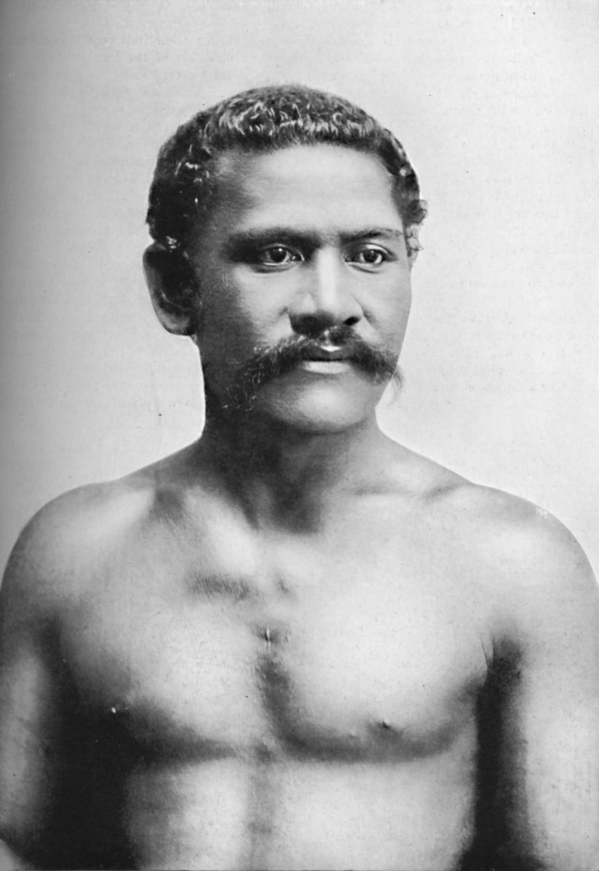 A Samoan chief, Vraila, 1902 by Unbekannt