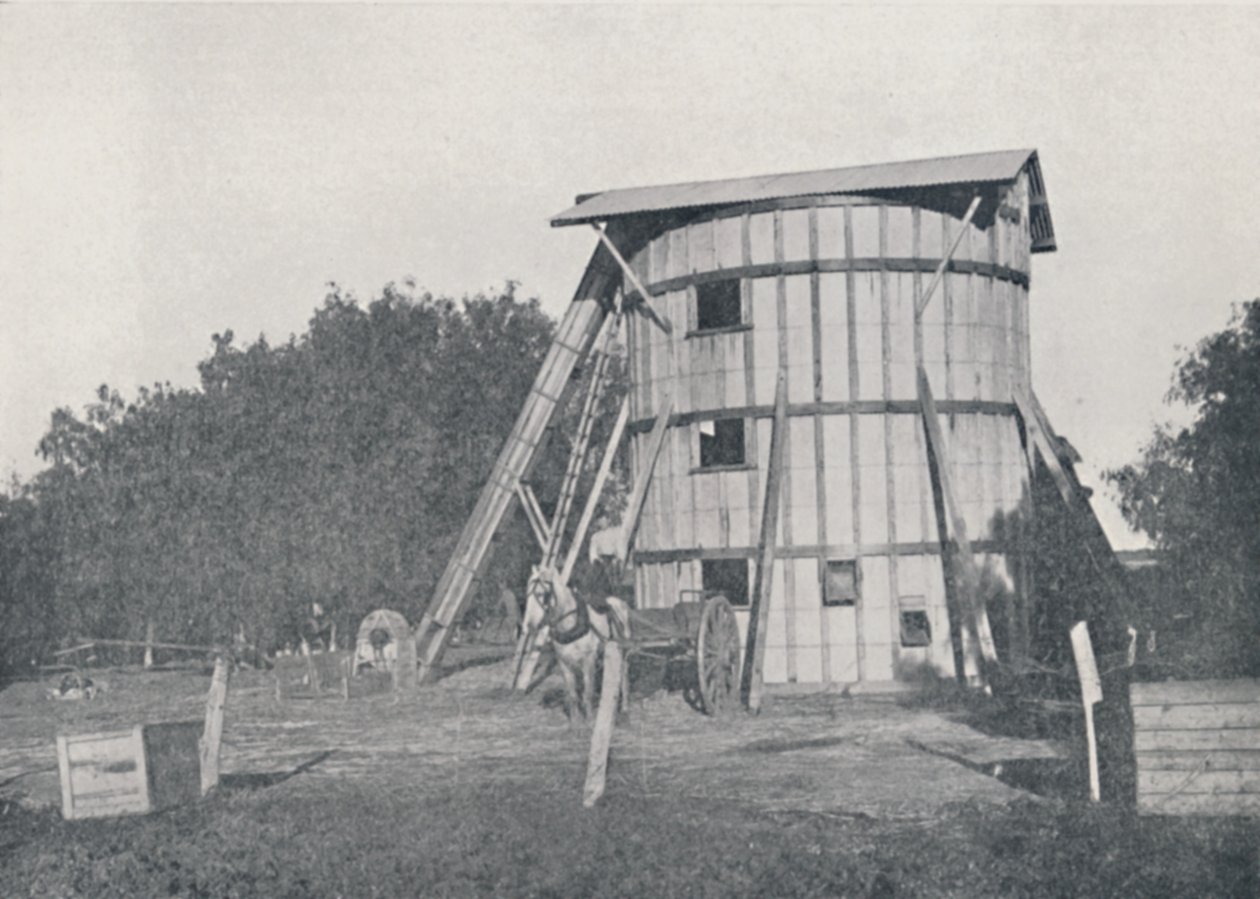 A Silo, near Mildura, Victoria by Unbekannt