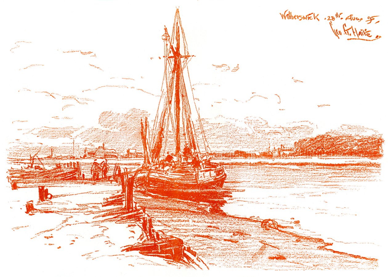 A Sketch at Walberswick, 1899 by Unbekannt