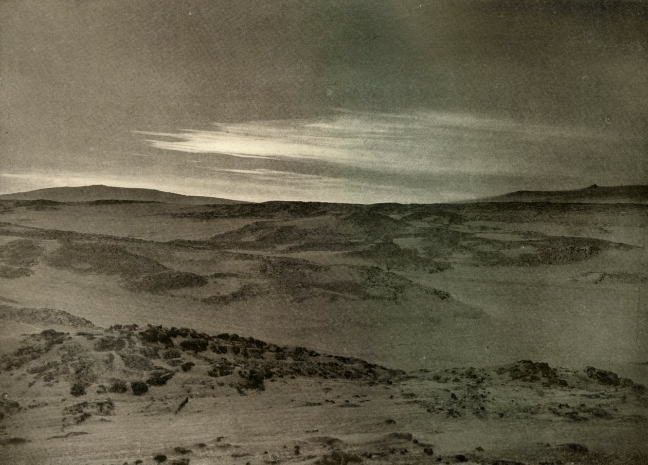 A View North, Towards The Dying Sun, in March, c1908, 1909 by Unbekannt