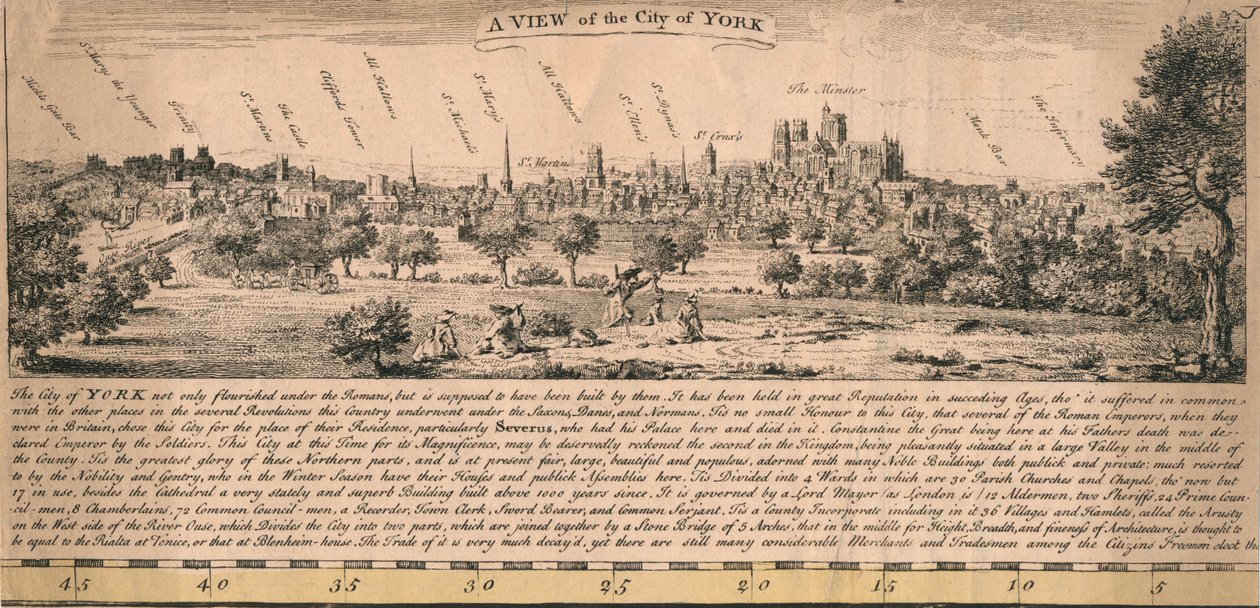 A View of the City of York by Unbekannt