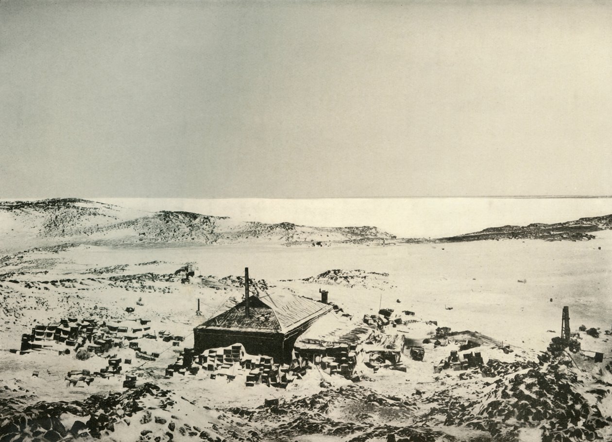 A View of the Hut Looking Northwards by Unbekannt
