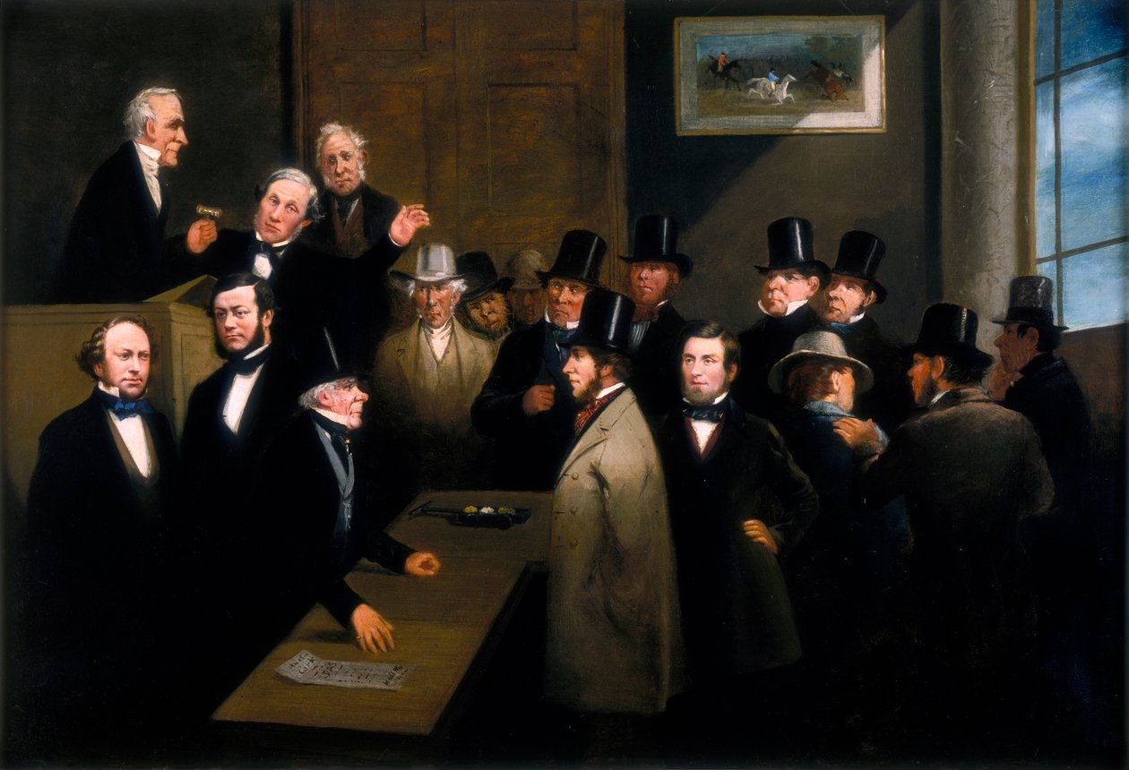 A West Indian Sugar Sale, c1860 by Unbekannt