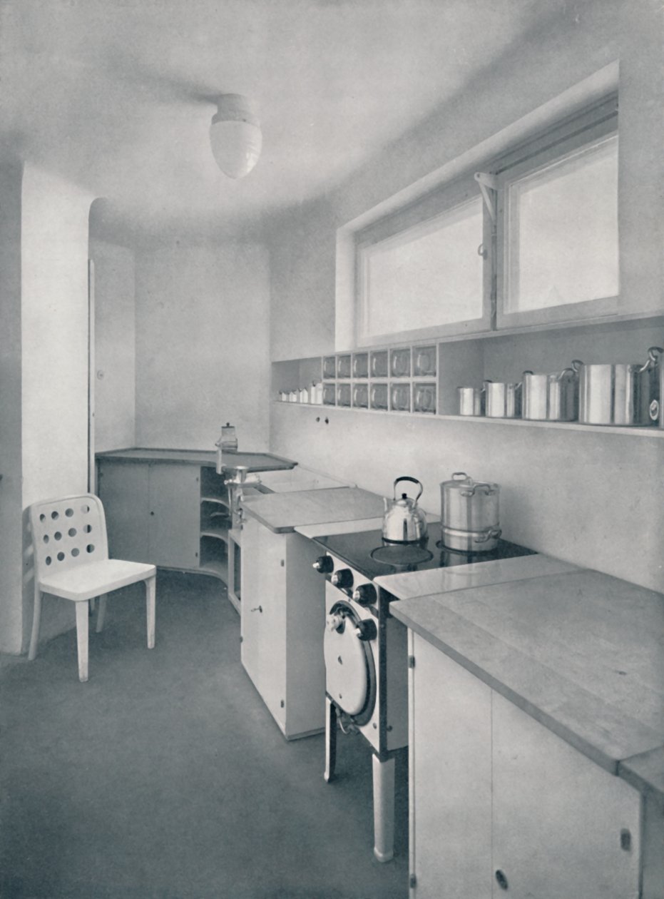 A kitchen designed by Professor Oswald Haerdtl, of Vienna by Unbekannt