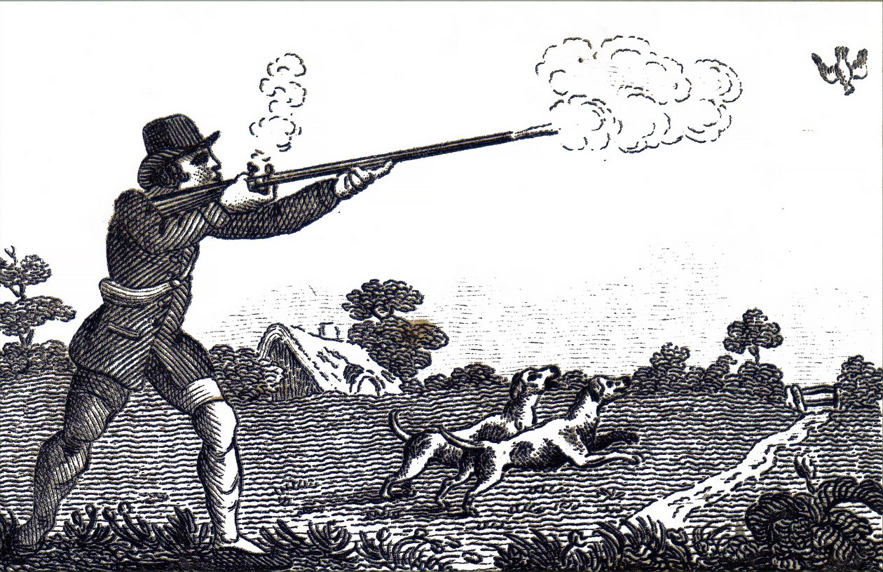 A man shooting partridge by Unbekannt: Buy fine art prints