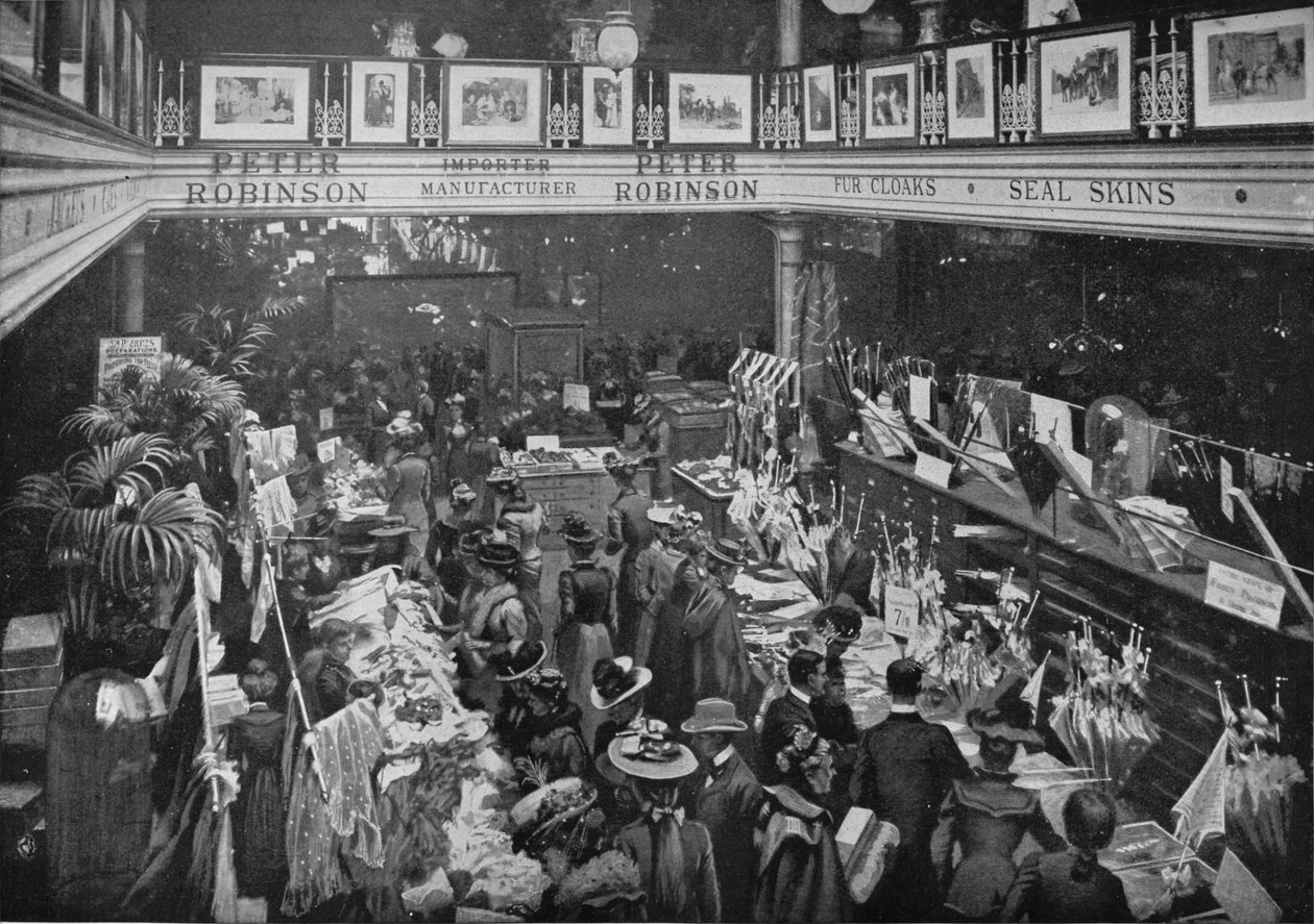A Sale Day at Peter Robinson