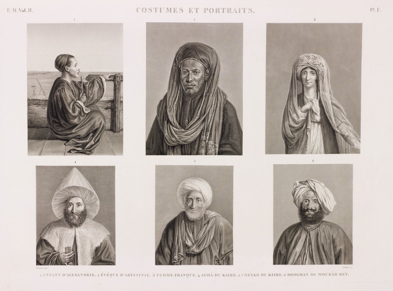A Series of Portraits by Unbekannt