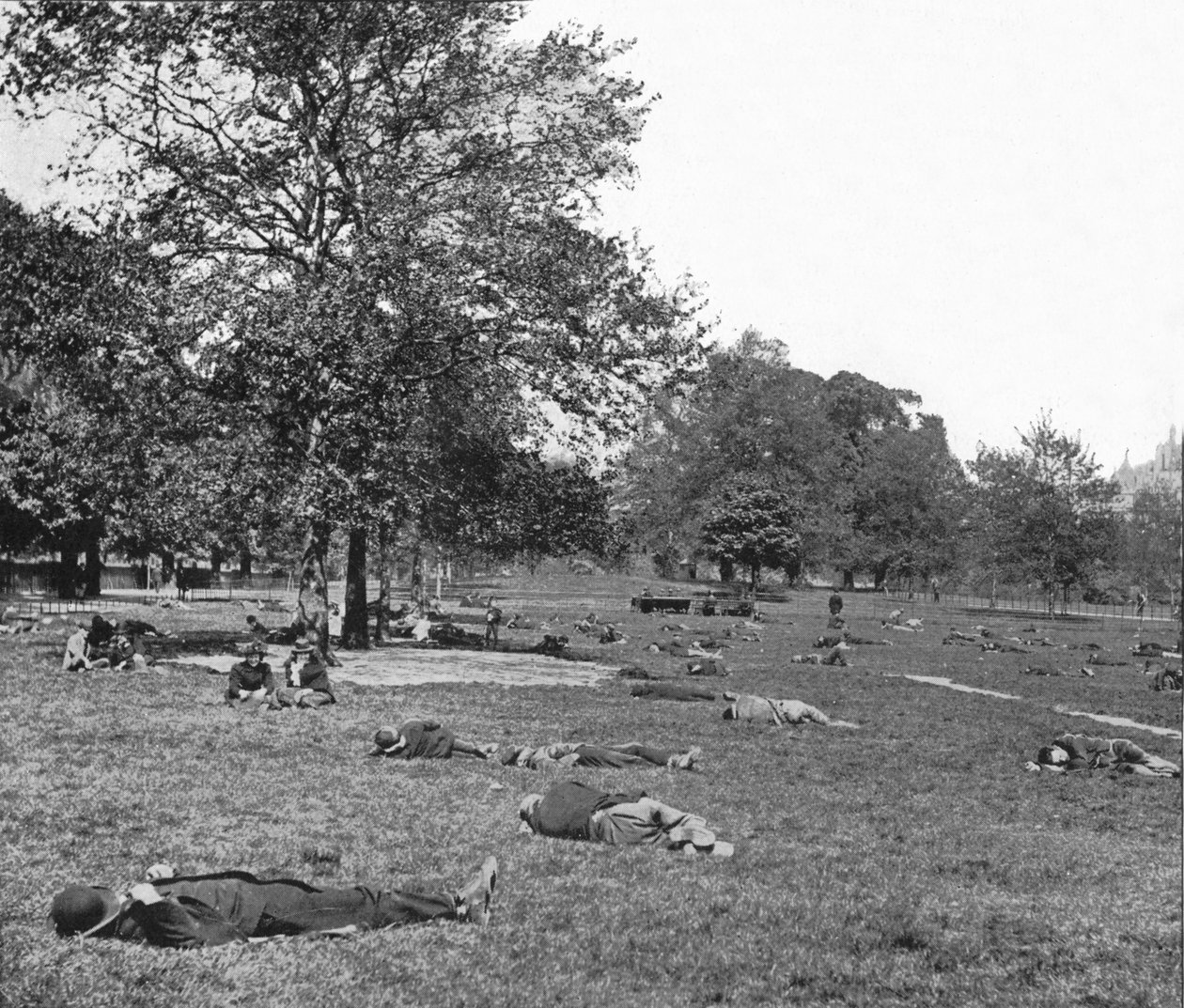 A Summer Afternoon Scene in St James