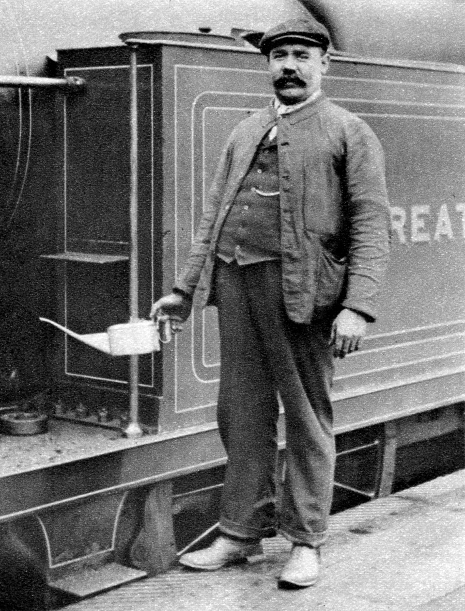 A train driver, London, 1926-1927 by Unbekannt