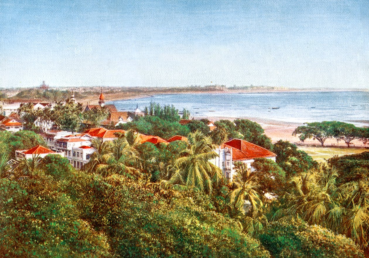A View from the Ridge, Bombay, India, early 20th century by Unbekannt