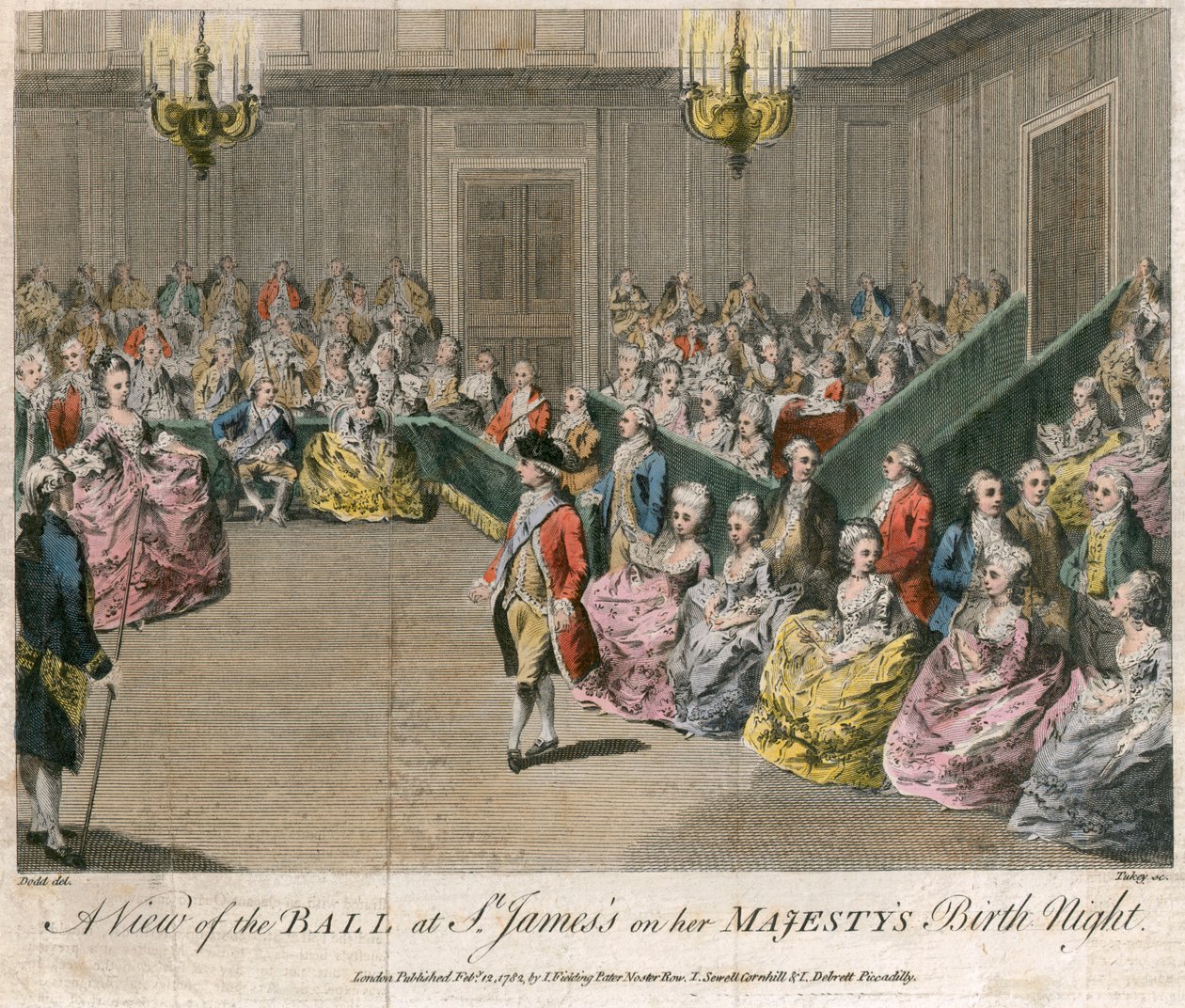 A view of the Ball at St James